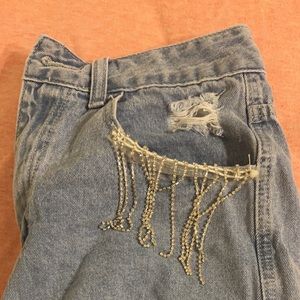 francesca’s jean shorts
